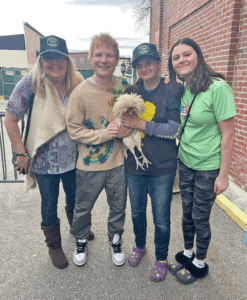 Egg Sheeran meets Ed Sheeran & attends NEPC